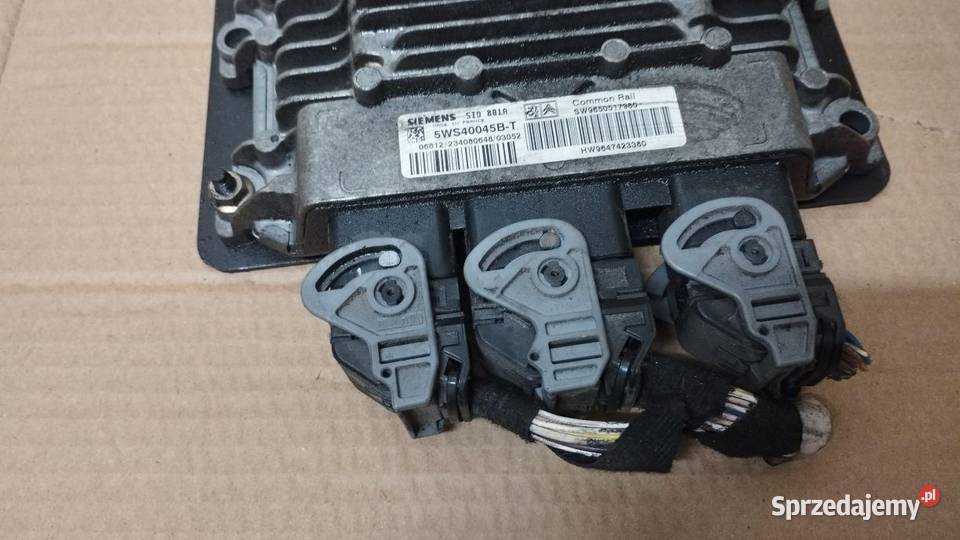 STEROWNIK SILNIKA KOMPUTER PEUGEOT 307