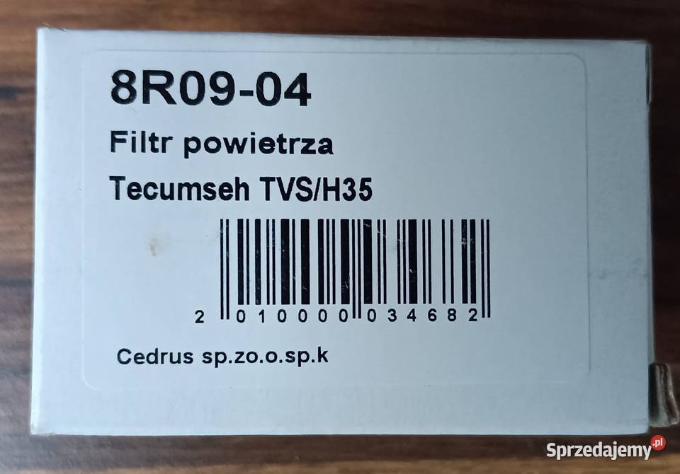 Filtr powietrza Tecumseh TVSH35 Zbylitowska Góra
