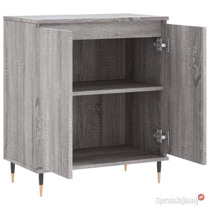 Komoda szary dąb sonoma 60x35x70 materiał Warszawa
