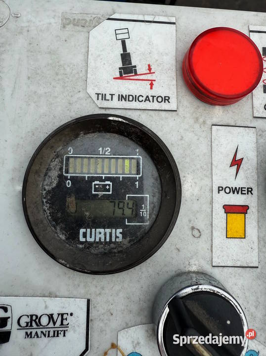 zwyżka podnośnik elektryczny GROVE Toucan 1100C Działoszyn