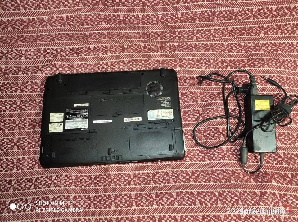 Toshiba A350D Satellite zasilacz komputer Kołobrzeg
