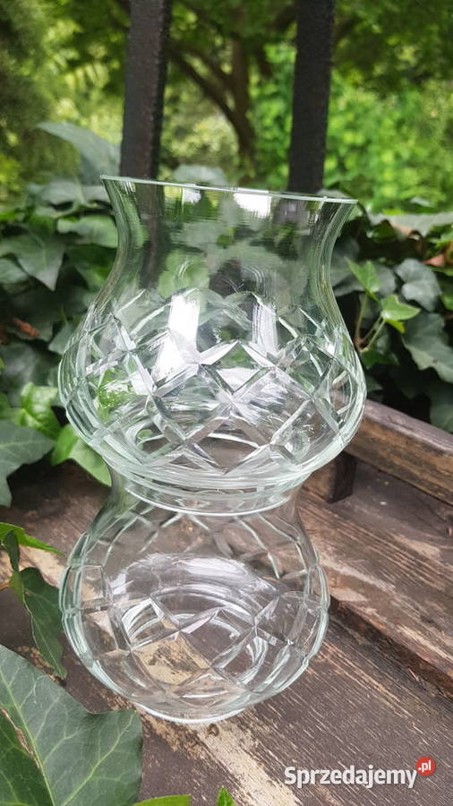 Dwa kryształowe klosze Antyki, Sztuka, Kolekcje śląskie Myszków