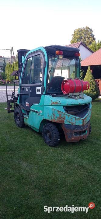 Wózek widłowy 25 tony triplex Mitsubishi Rzeczniów sprzedam
