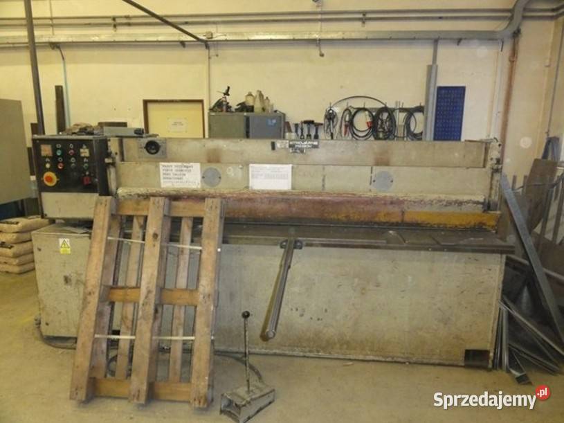 Gilotyna nożyce gilotynowe PIESOK NTC 25004 Produkcja Pleszew