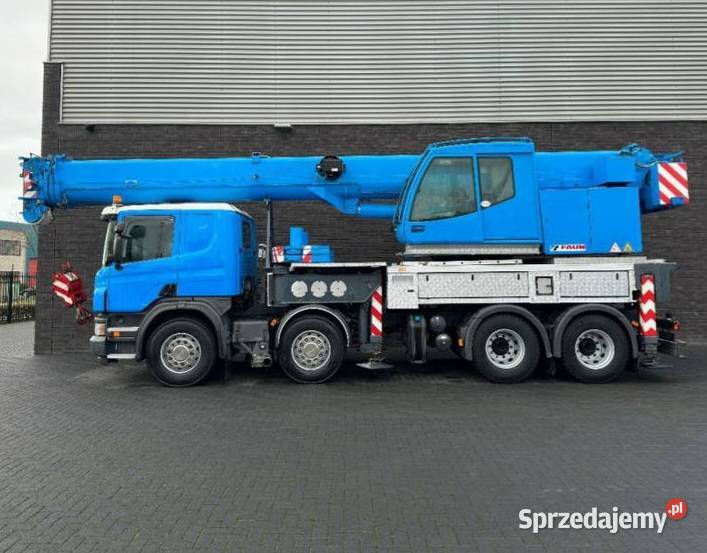Dzwig damovhodowy 8x4 Scania diesel Warszawa