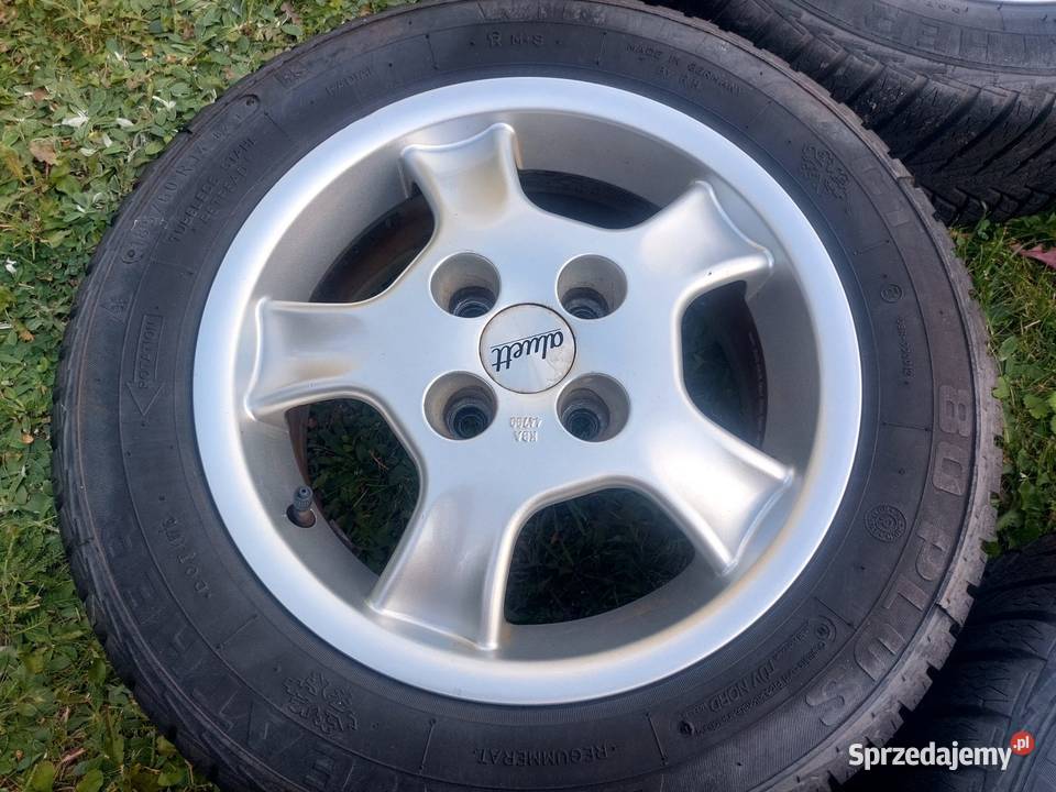 Felgi aluminiowe 14 18560R14 opony zimowe Toyota mazowieckie Sieciechów sprzedam