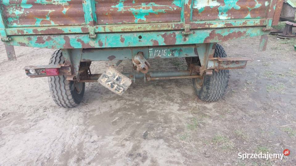 Przyczepa d46 zarejestrowana Stara Kornica