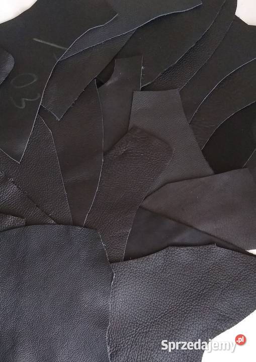 Skóra 750 g Licowa Włoska średnie i małe kawałki Gdańsk sprzedam