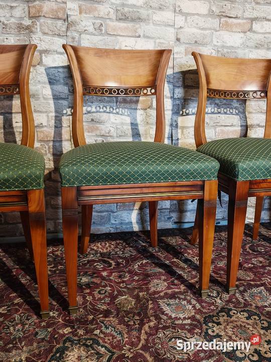 4 stylowe drewniane krzesla Krzesła Sandomierz