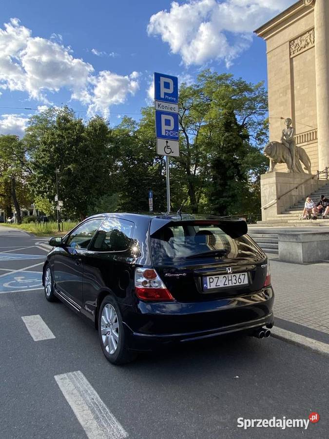 Honda Civic 7 EP2 16 VTEC Wersja Sport Swarzędz sprzedam