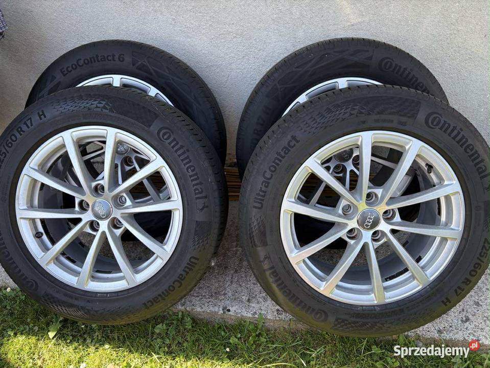 Oryginalne Koła Lato Continental Audi 22560 R17 małopolskie Niedomice