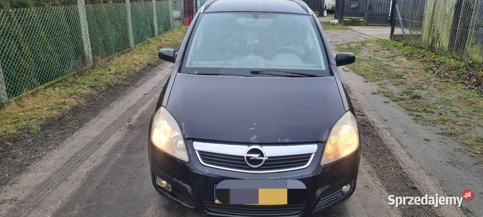 Opel Zafira 2007rrej 2013r7osobowa zarejstrowana Rok produkcji 2007 Grudziądz sprzedam