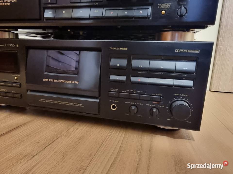 Deck magnetofon pioneer CTS710 stan idealny Poznań