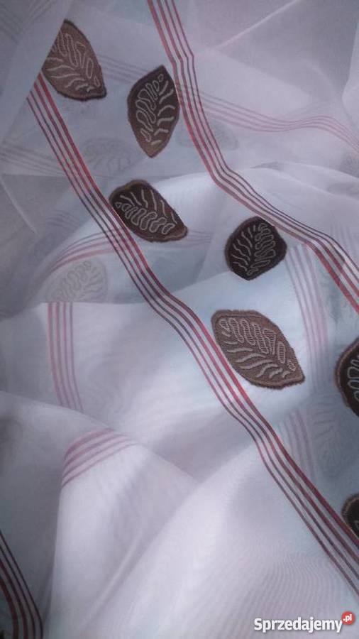 Firana woal biały w pasyliście wys290 firanka woal Radom