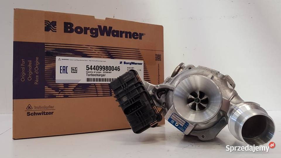 Turbosprężarka BorgWarner KKK 54409700025 ciężarowe Siedlce sprzedam