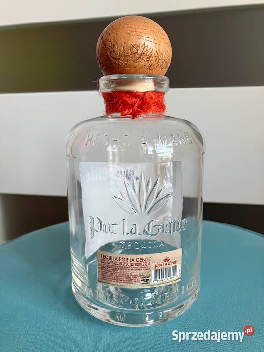 Butelka Tequila Mexico kolekcjonerów Por La Nisko