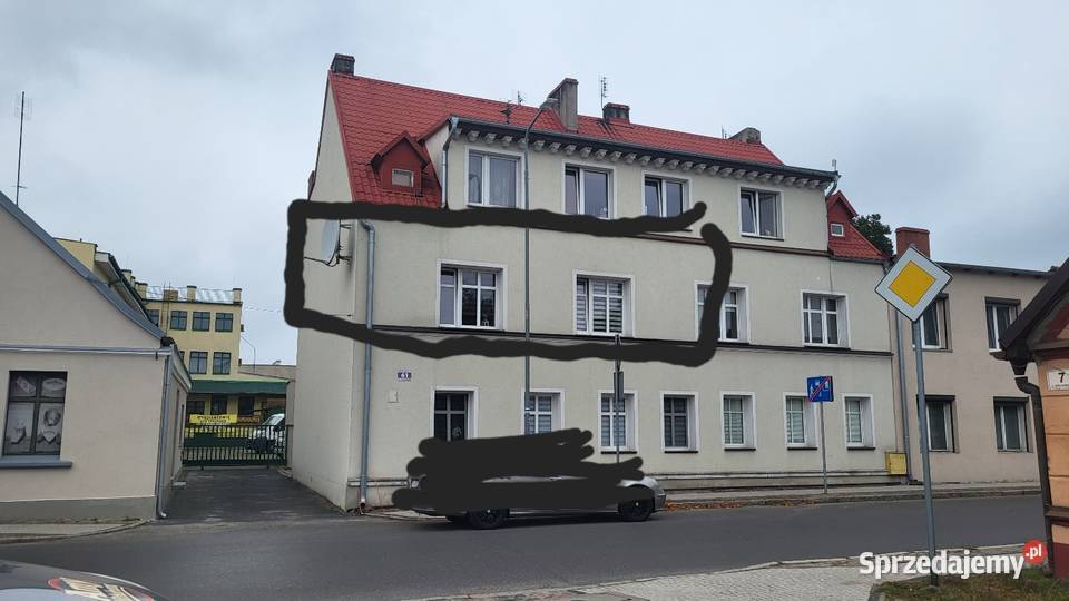 Mieszkanie w centrum 1 piętro 3 pokoje 565 m3 piwnica wielkopolskie Trzcianka