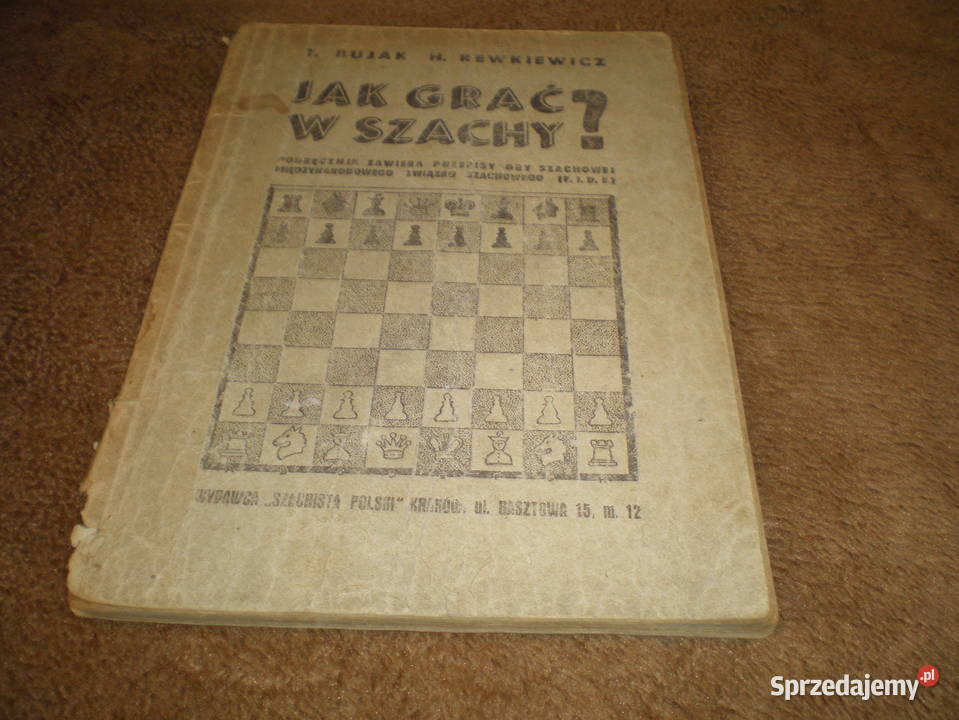 Sprzedam książkę grać w szachy używana Piekary Śląskie