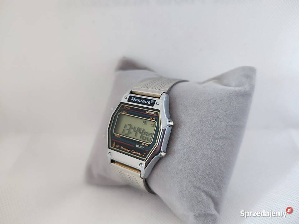 Zegarek Montana Hit Komunijny PRL Piękny Unisex Prochowice