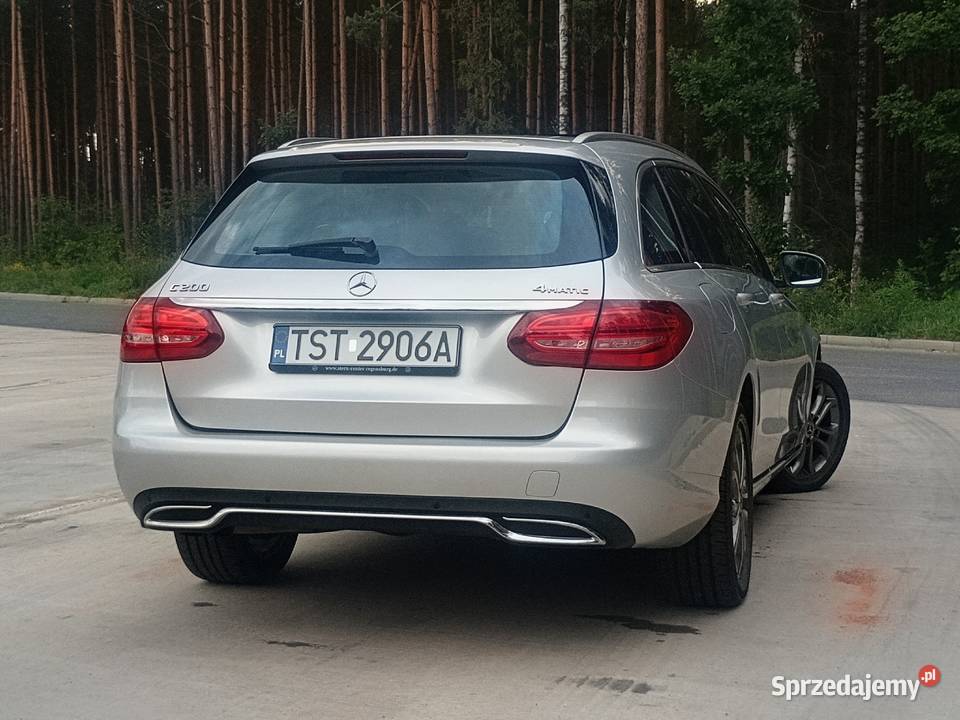 Mercedes W205 C200 4MATIC 9GTRONIC 106000 NAPĘD gniazdo USB