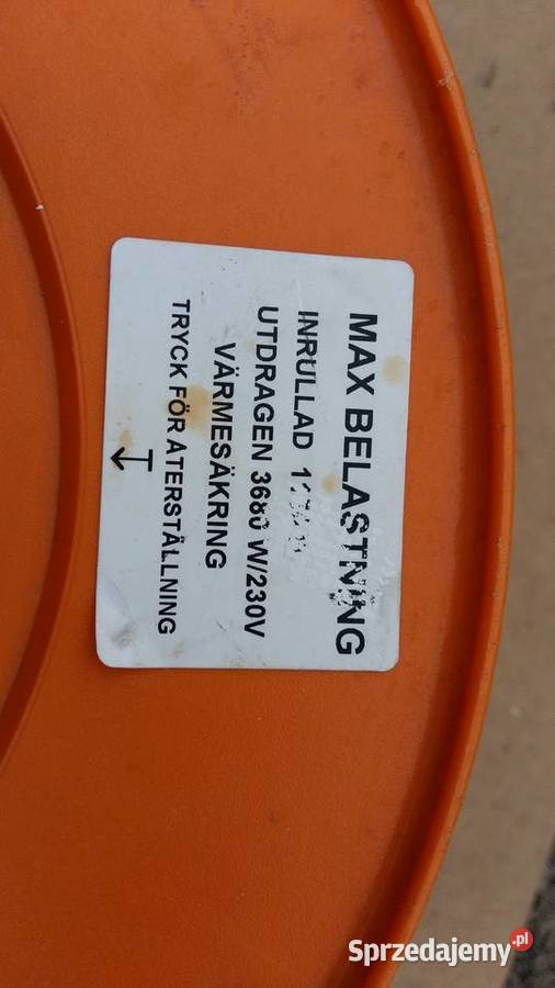 Przedłużacz bębnowy na rolce Gelia 25m Niemiecki sprzedam