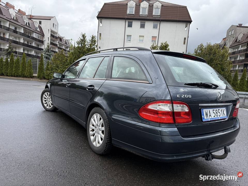 MercedesBenz Klasa E 200 Kompressor Niski Warszawa sprzedam