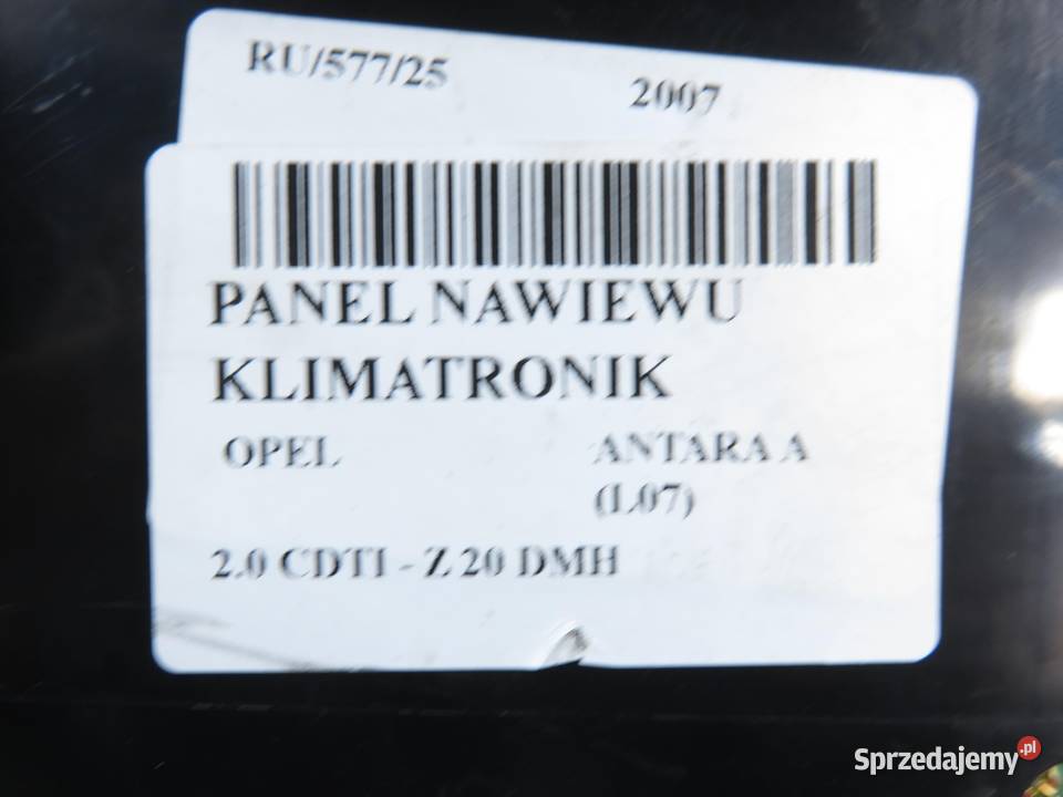 KLIMATRONIK OPEL ANTARA A L07 96850951