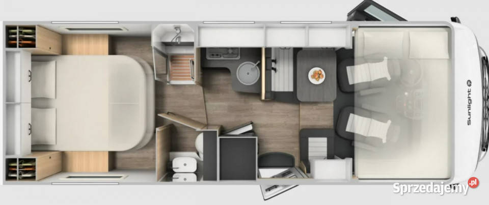 samochody kempingowe Sunlight I 69 L Integra 5 Gaj
