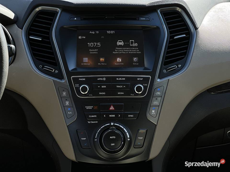 Hyundai Santa FE 2017 blokada skrzyni biegów Santa Fe mazowieckie Warszawa