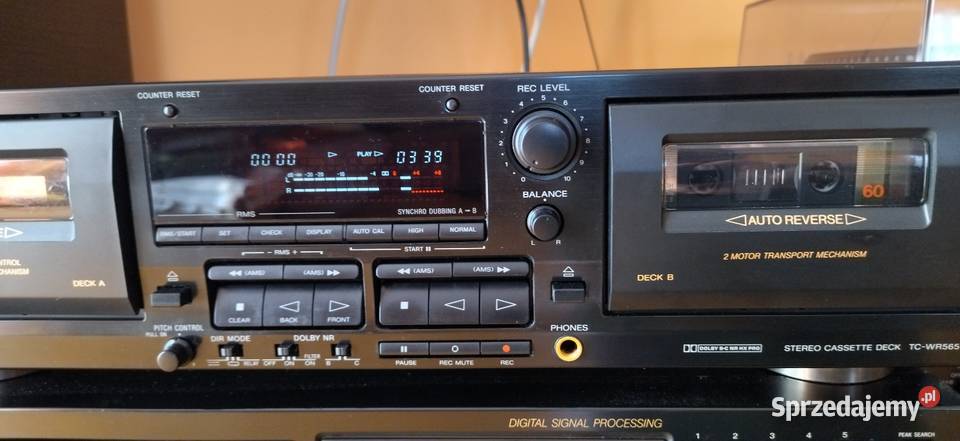 Deck Sony TCWR565 kujawsko-pomorskie Włocławek sprzedam