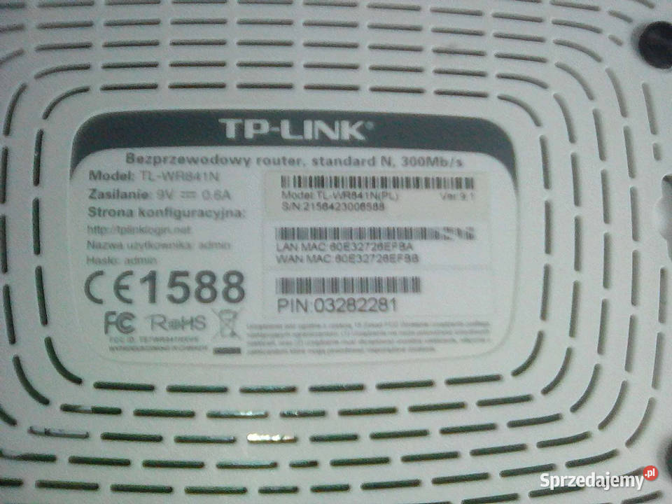 Bezprzewodowy router tplink pomorskie Kwidzyn