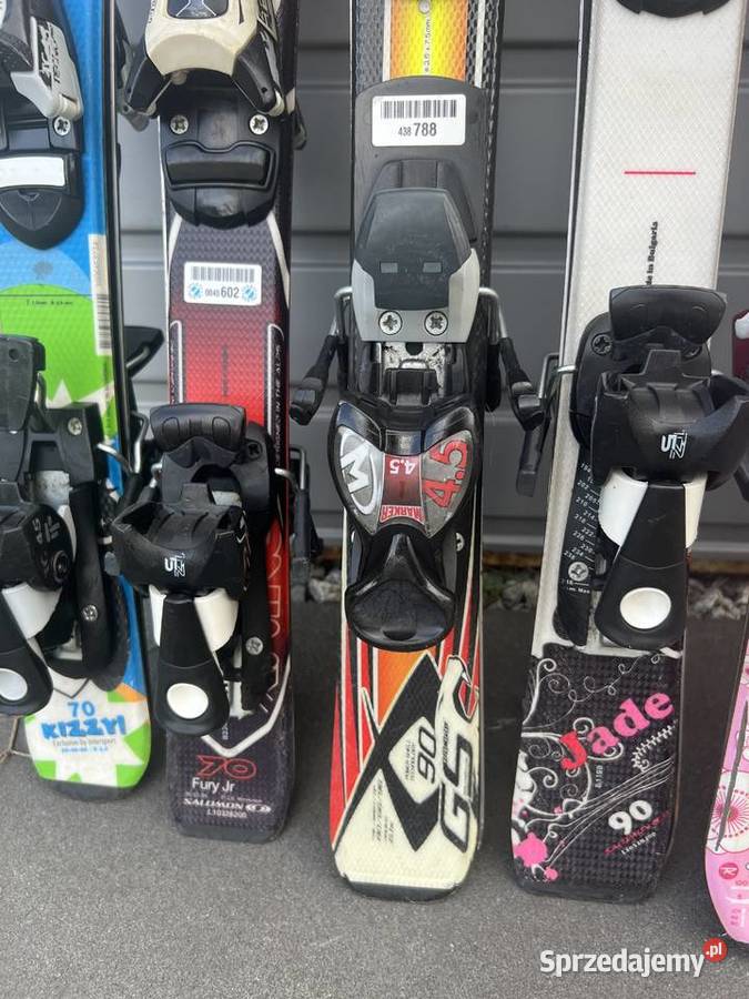 Narty juniorskie pakiet Ostrów Wielkopolski sprzedam