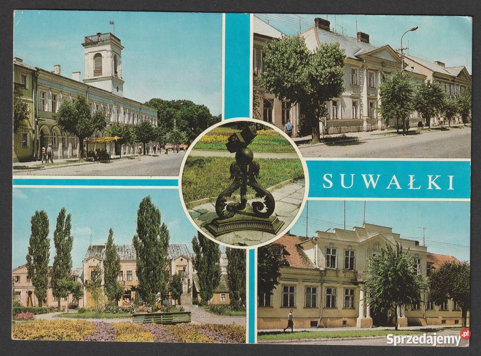 SUWAŁKI MOZAIKA RATUSZ 1977 Łódź