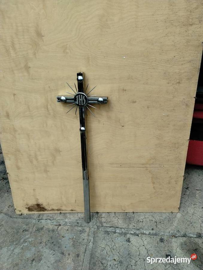 krzyż metalowyrękodzieło śląskie Piekary Śląskie