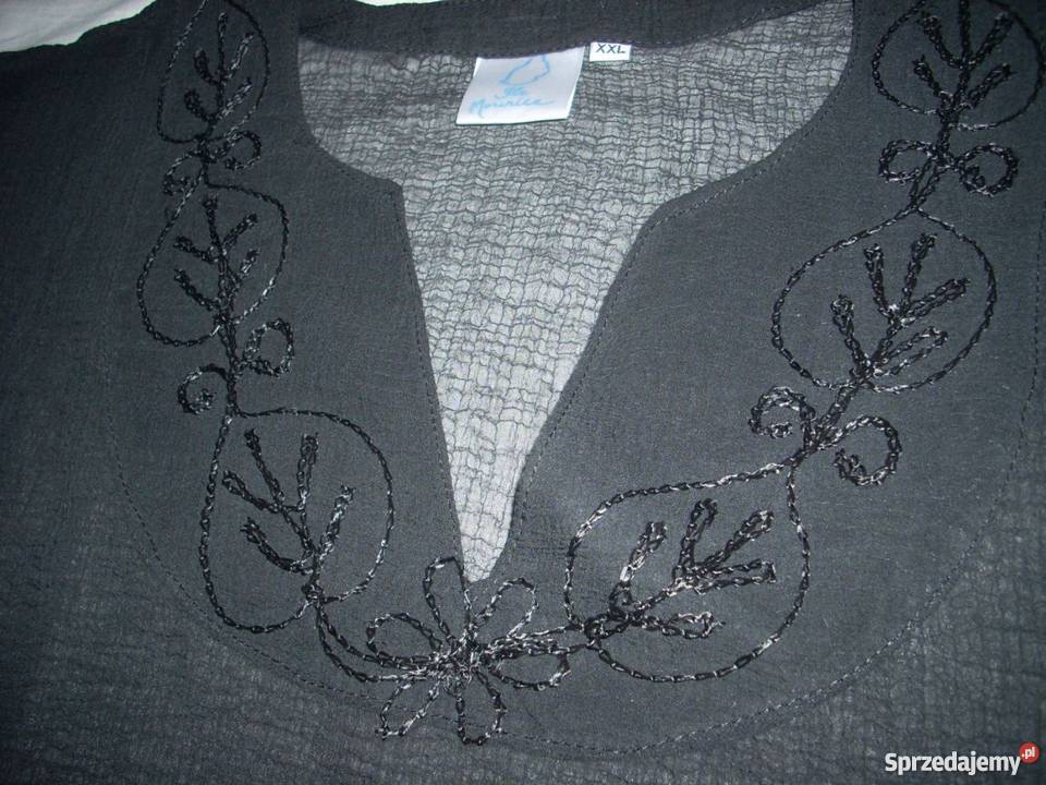 Tunika Zwiewna Lekka Haft Wizytowa Nowa 44 46 małopolskie Nowy Sącz