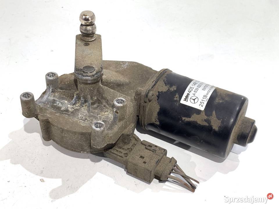 SILNIK WYCIERACZEK PRZÓD MERCEDES W639