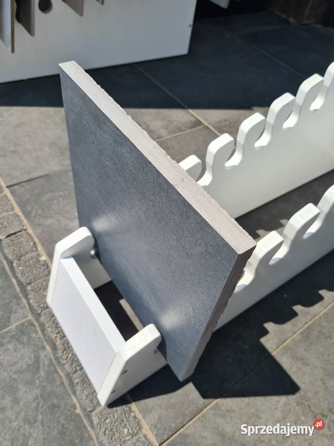 Płytki GRES SILVERBLUE SLATE GRAFIT STR Opoczno