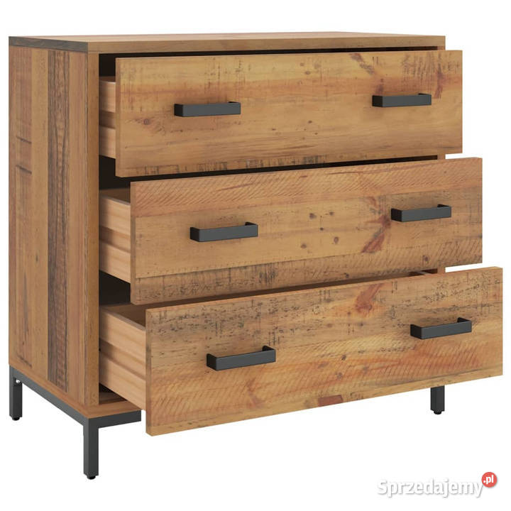 Komoda 75x35x70 lite drewno sosnowe WM349925 Warszawa