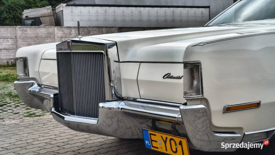 1972 Lincoln Continental Mark IV 100 Oryginał garażowany łódzkie Zgierz