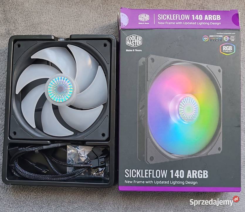 Wentylator Cooler Master 140 x 140 mm Przemyśl