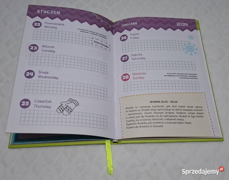 Kalendarz szkolny Lisek 20232024 145x207 śląskie Czeladź