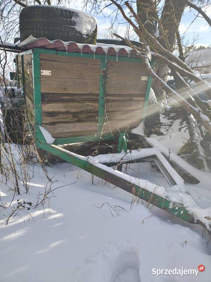 Przyczepa jednoosiowa Wielki Klincz