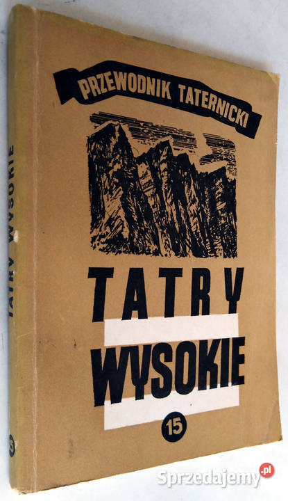 Tatry Wysokie WH Paryski Przewodnik taternicki miękka