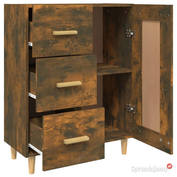 Komoda przydymiony dąb 695x34x90 materiał Warszawa