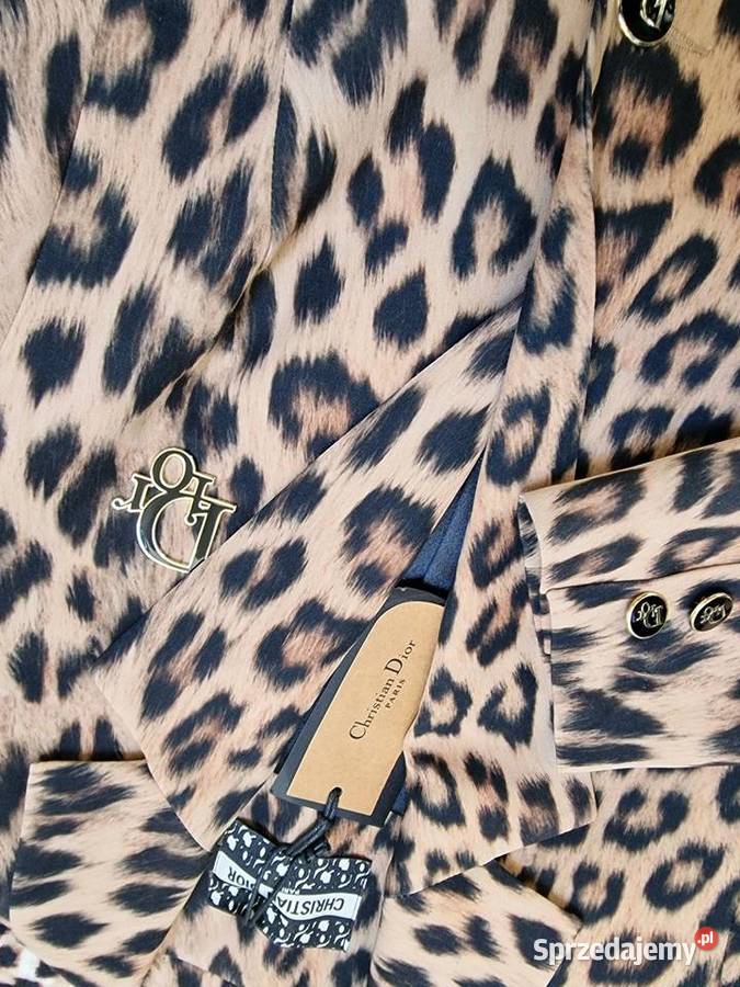 Marynarka Żakiet Christian dior 36 Panterka Żywiec