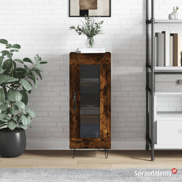 Szafka przydymiony dąb 345x34x90 materiał Warszawa