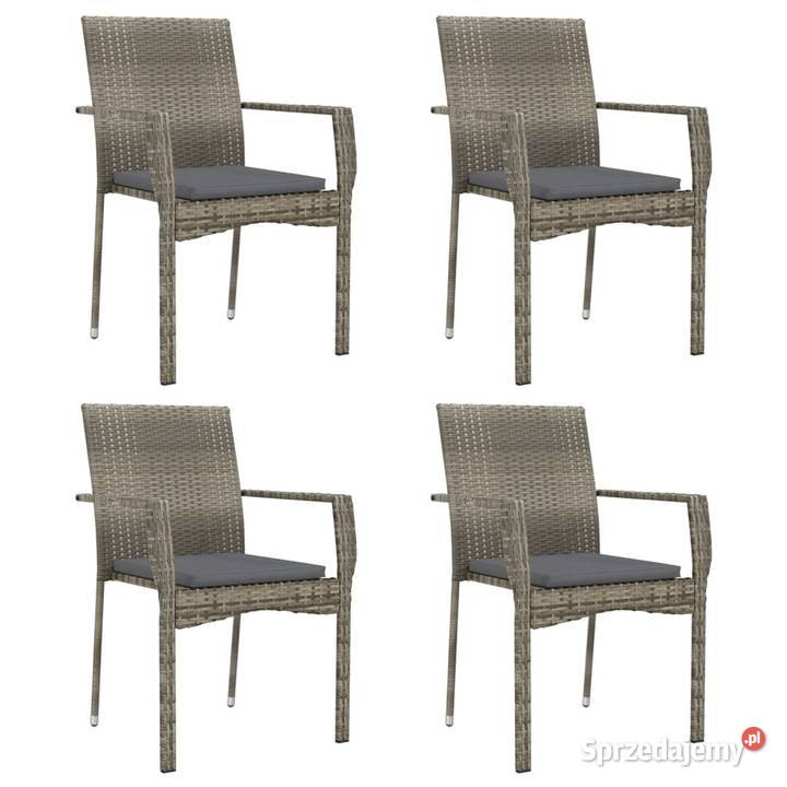 vidaXL Krzesła ogrodowe z poduszkami 4 SKU319884 Warszawa sprzedam