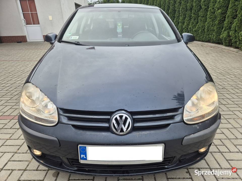 VW GOLF V HATCHBACK 1900 TDISPRAWNA KLIMA aluminiowe felgi Grande Punto Głogów