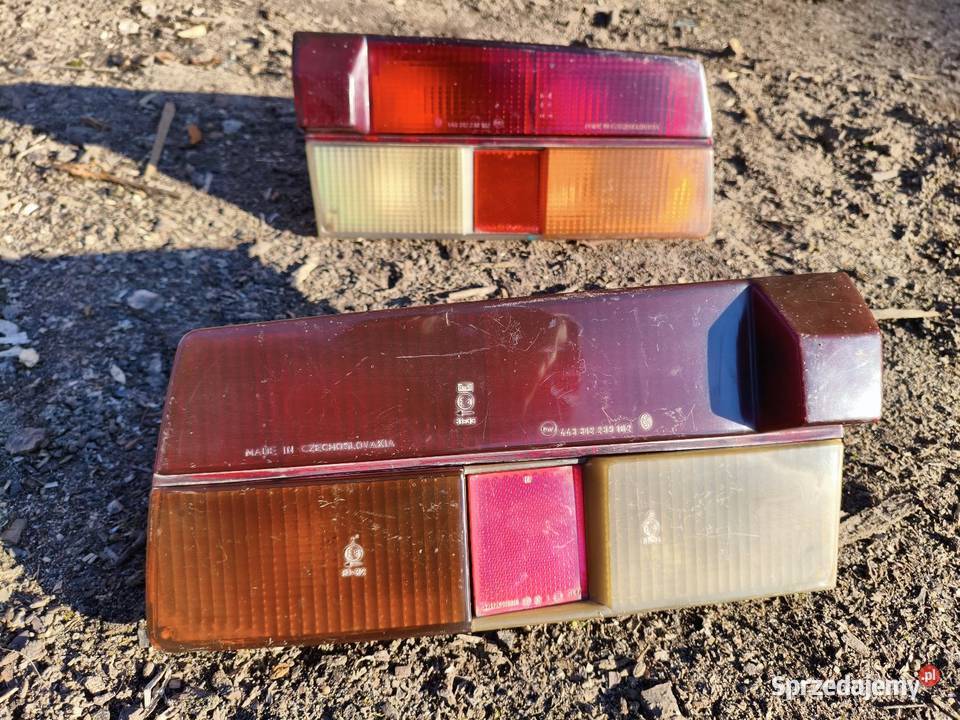 Oryginalne lampy tylne Skoda 105 Rusiec