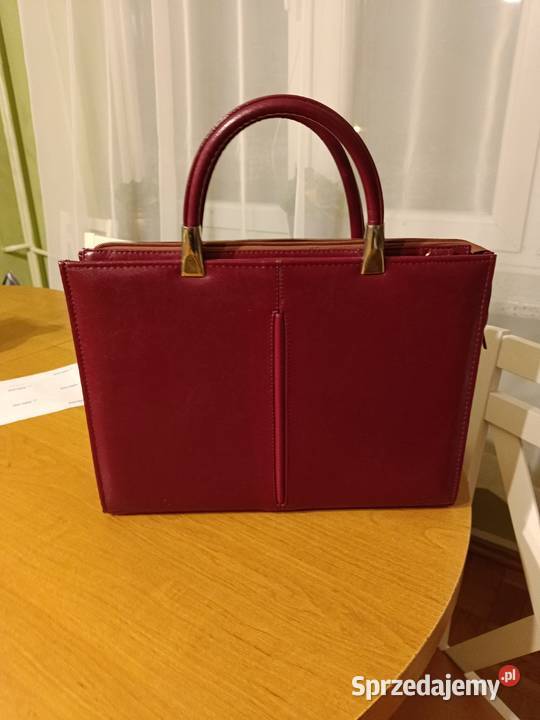 Aktówka damska w kolorze bordowym Dla kobiet lubelskie Zamość